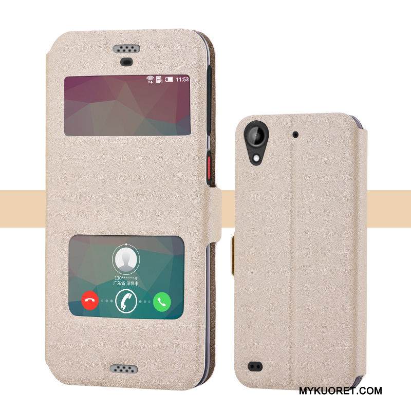 Kuori Htc Desire 530 Pehmeä Neste Kulta Puhelimen Kuoret, Kotelo Htc Desire 530 Suojaus Trendi Murtumaton