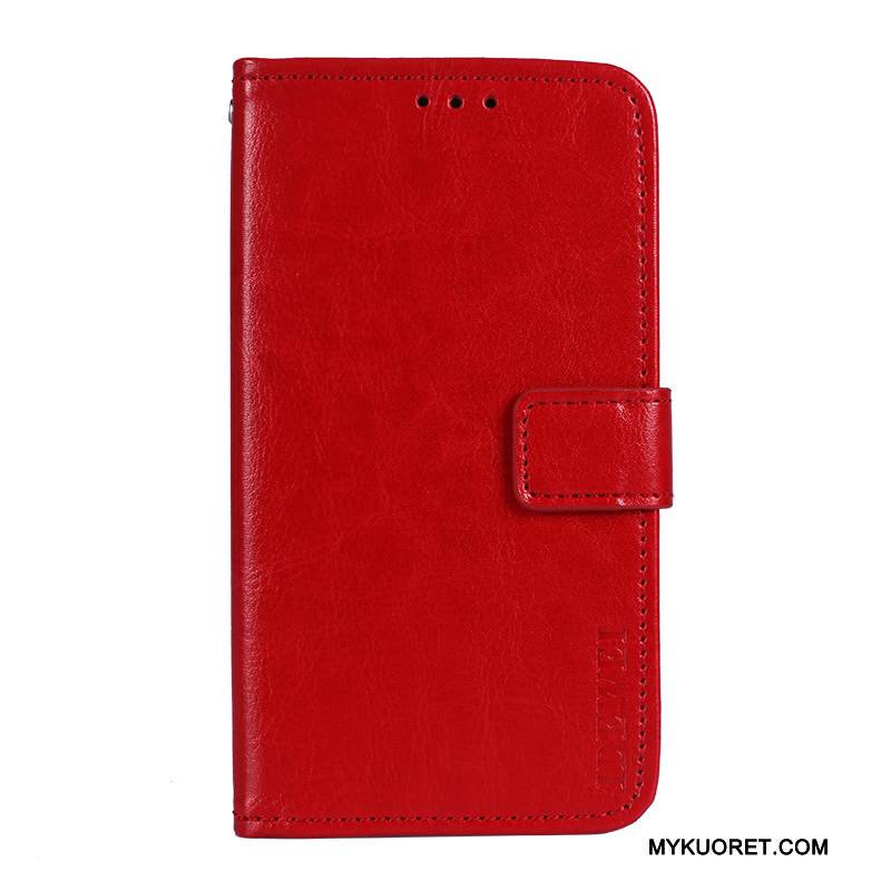 Kuori Htc Desire 530 Suojaus Puhelimen Kuoret Punainen, Kotelo Htc Desire 530 Nahka Kortti