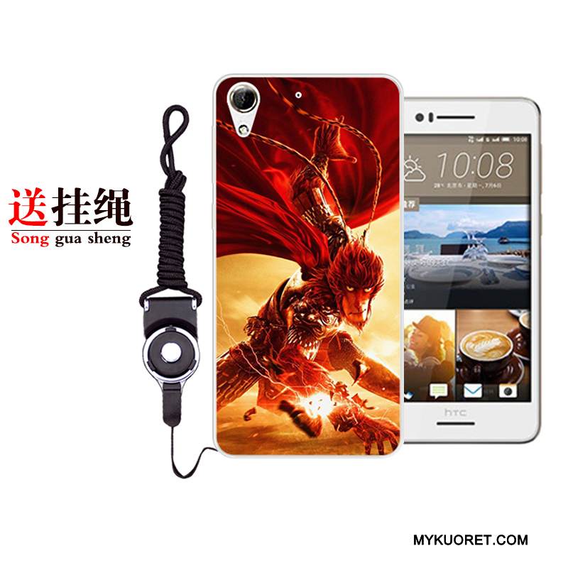 Kuori Htc Desire 728 Laukut Murtumaton Puhelimen Kuoret, Kotelo Htc Desire 728 Silikoni Punainen Persoonallisuus