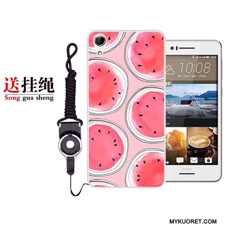 Kuori Htc Desire 728 Laukut Murtumaton Puhelimen Kuoret, Kotelo Htc Desire 728 Silikoni Punainen Persoonallisuus