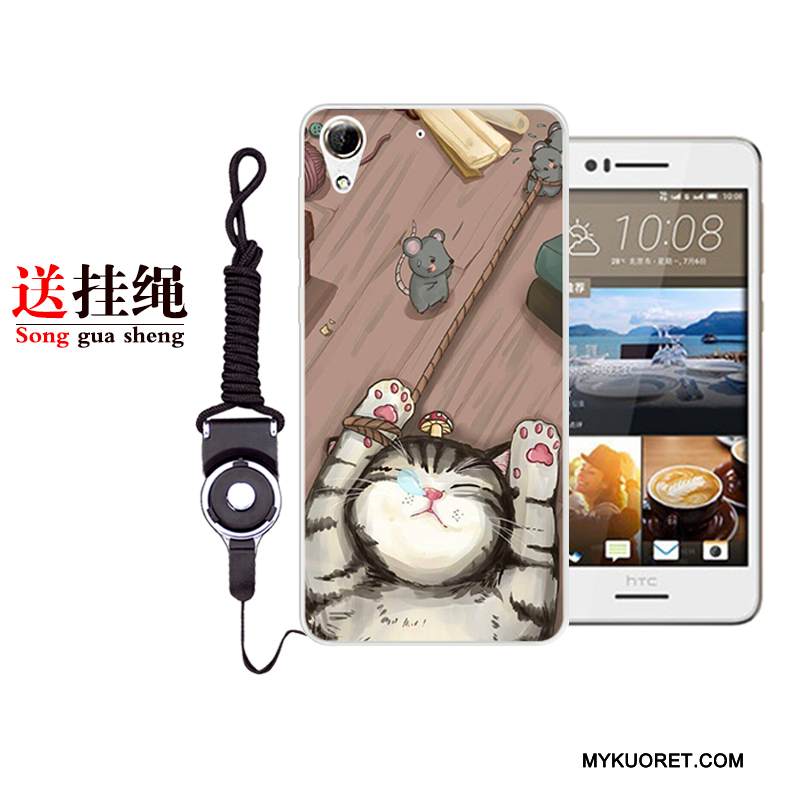 Kuori Htc Desire 728 Laukut Murtumaton Puhelimen Kuoret, Kotelo Htc Desire 728 Silikoni Punainen Persoonallisuus