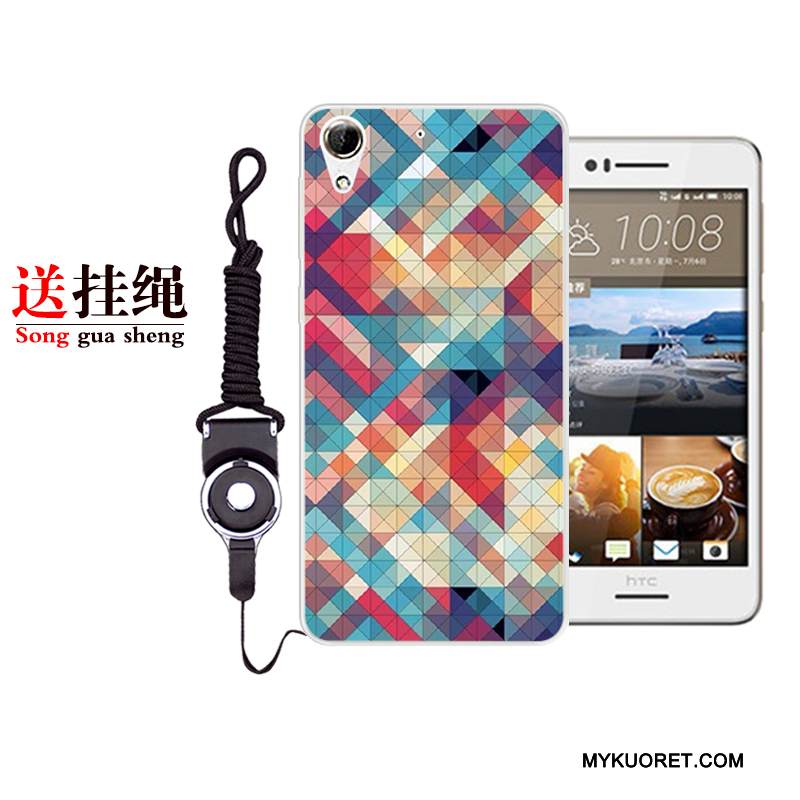 Kuori Htc Desire 728 Laukut Murtumaton Puhelimen Kuoret, Kotelo Htc Desire 728 Silikoni Punainen Persoonallisuus