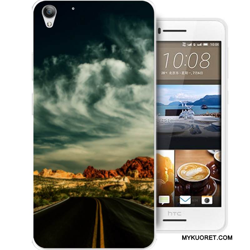 Kuori Htc Desire 728 Laukut Musta Puhelimen Kuoret, Kotelo Htc Desire 728 Suojaus Murtumaton