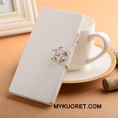 Kuori Htc Desire 728 Nahka Musta Niitti, Kotelo Htc Desire 728 Suojaus Puhelimen Kuoret