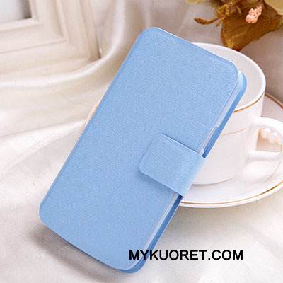 Kuori Htc Desire 728 Nahka Musta Niitti, Kotelo Htc Desire 728 Suojaus Puhelimen Kuoret