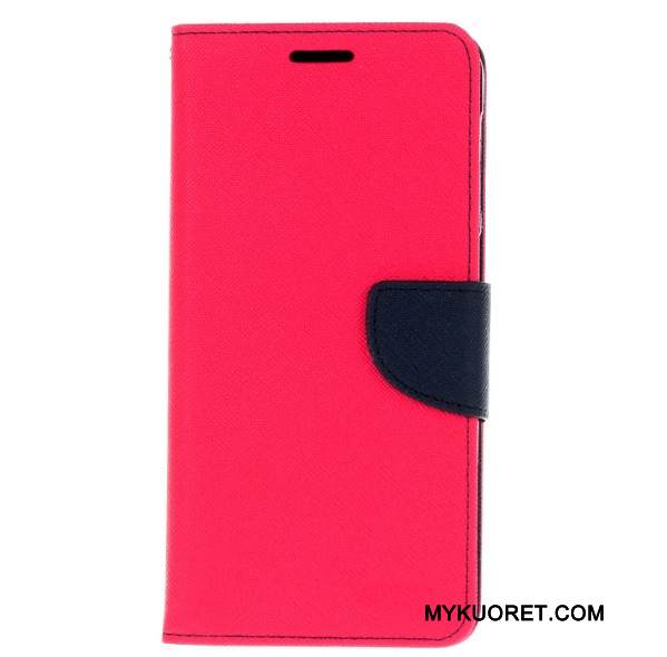 Kuori Htc Desire 728 Nahka Puhelimen Kuoret Sininen, Kotelo Htc Desire 728 Salkku