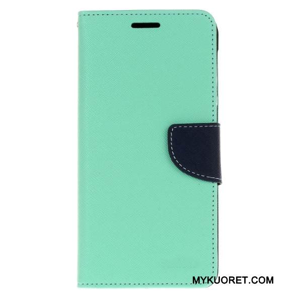 Kuori Htc Desire 728 Nahka Puhelimen Kuoret Sininen, Kotelo Htc Desire 728 Salkku