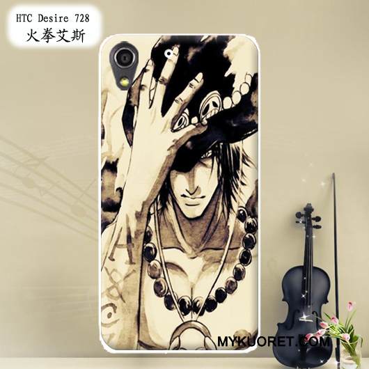 Kuori Htc Desire 728 Pehmeä Neste Muokata Puhelimen Kuoret, Kotelo Htc Desire 728 Maalaus Punainen