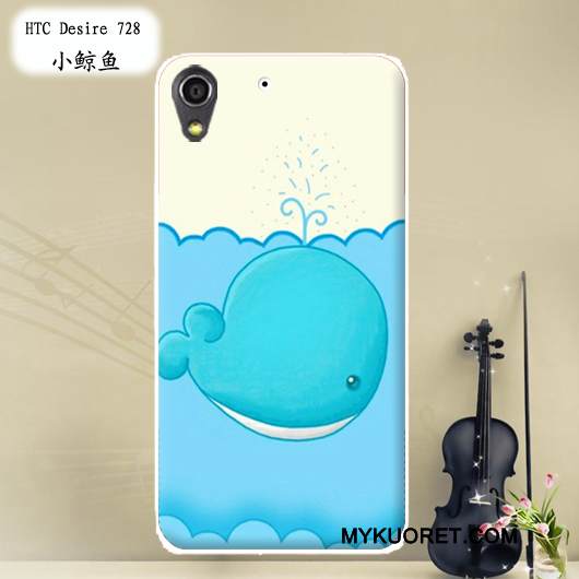 Kuori Htc Desire 728 Pehmeä Neste Muokata Puhelimen Kuoret, Kotelo Htc Desire 728 Maalaus Punainen