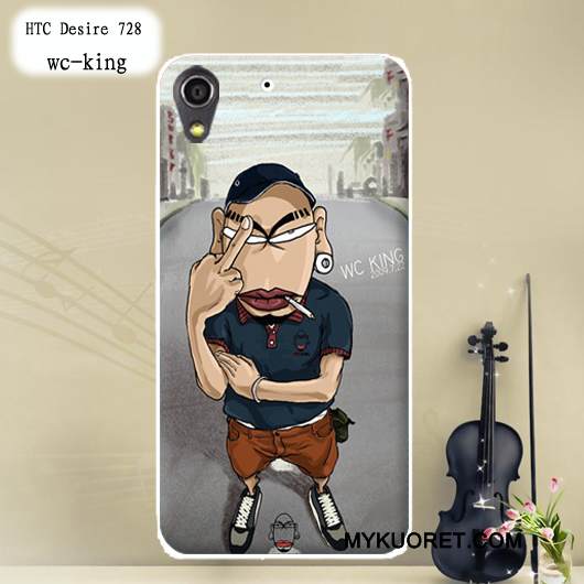 Kuori Htc Desire 728 Pehmeä Neste Muokata Puhelimen Kuoret, Kotelo Htc Desire 728 Maalaus Punainen