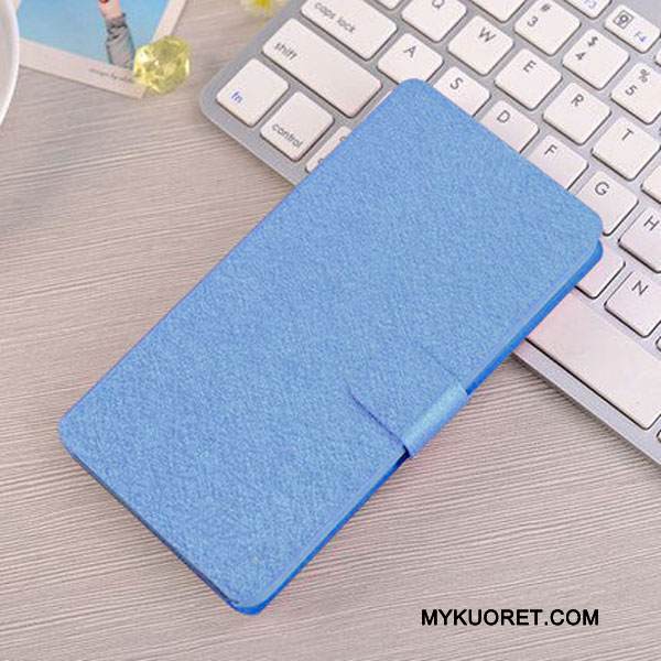 Kuori Htc Desire 728 Salkku Sininen Puhelimen Kuoret, Kotelo Htc Desire 728 Nahka