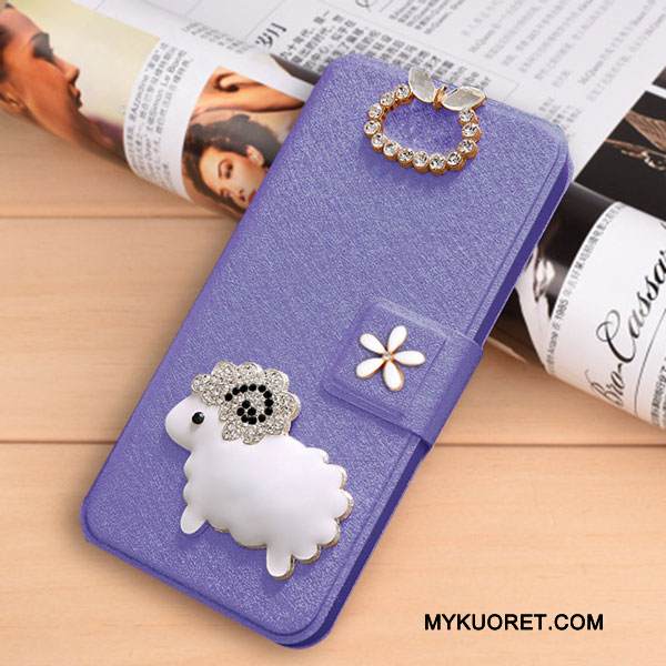 Kuori Htc Desire 728 Salkku Sininen Puhelimen Kuoret, Kotelo Htc Desire 728 Nahka