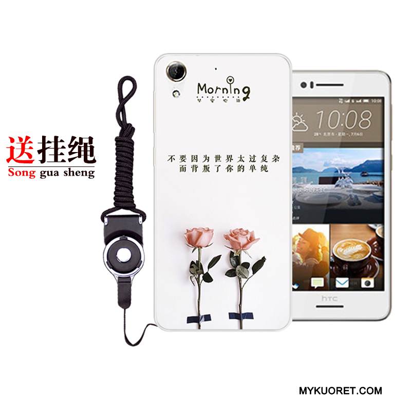 Kuori Htc Desire 728 Sarjakuva Persoonallisuus Murtumaton, Kotelo Htc Desire 728 Pehmeä Neste Vihreä Trendi