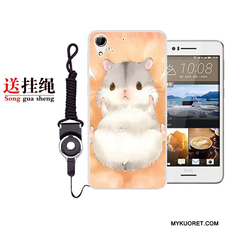 Kuori Htc Desire 728 Sarjakuva Persoonallisuus Murtumaton, Kotelo Htc Desire 728 Pehmeä Neste Vihreä Trendi