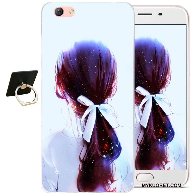 Kuori Htc Desire 728 Sarjakuva Puhelimen Kuoret Valkoinen, Kotelo Htc Desire 728 Pehmeä Neste