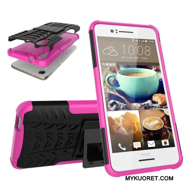 Kuori Htc Desire 728 Suojaus Murtumaton Musta, Kotelo Htc Desire 728 Tuki Puhelimen Kuoret