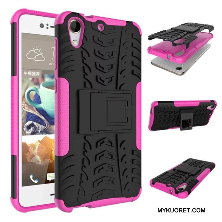 Kuori Htc Desire 728 Suojaus Punainen Väri, Kotelo Htc Desire 728 Puhelimen Kuoret Murtumaton