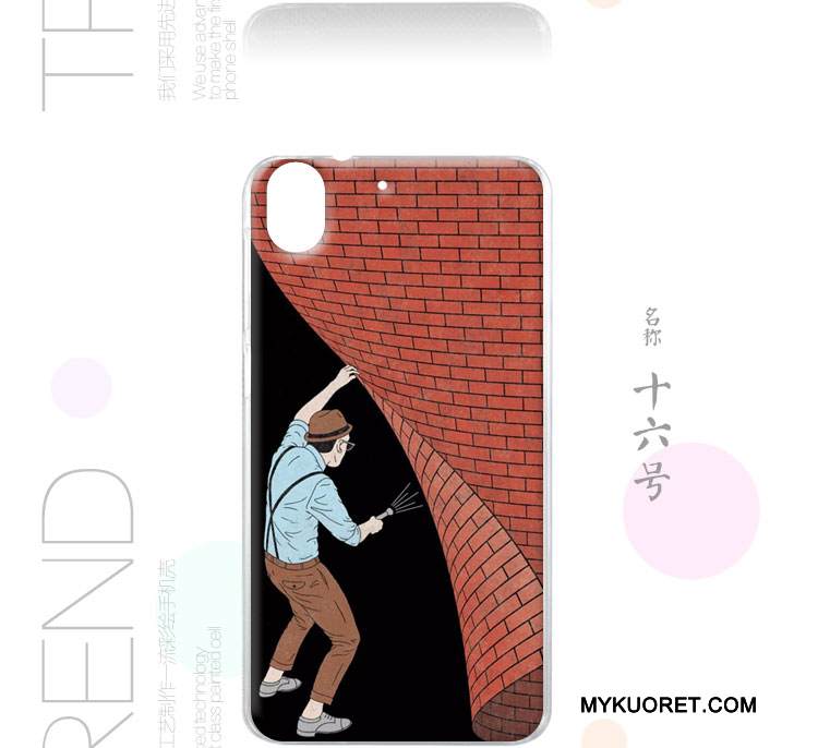 Kuori Htc Desire 728 Suojaus Sininen Trendi, Kotelo Htc Desire 728 Laukut Puhelimen Kuoret Murtumaton