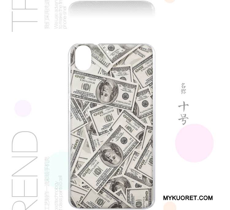 Kuori Htc Desire 728 Suojaus Sininen Trendi, Kotelo Htc Desire 728 Laukut Puhelimen Kuoret Murtumaton