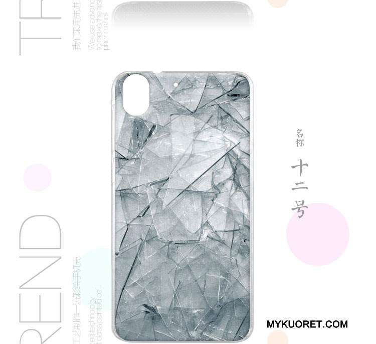 Kuori Htc Desire 728 Suojaus Sininen Trendi, Kotelo Htc Desire 728 Laukut Puhelimen Kuoret Murtumaton