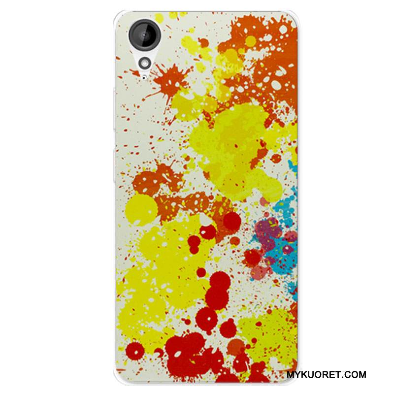 Kuori Htc Desire 825 Laukut Puhelimen Kuoret Valkoinen, Kotelo Htc Desire 825 Pehmeä Neste Murtumaton