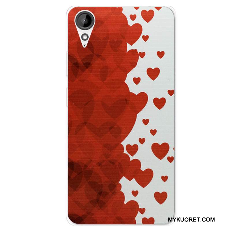 Kuori Htc Desire 825 Laukut Puhelimen Kuoret Valkoinen, Kotelo Htc Desire 825 Pehmeä Neste Murtumaton