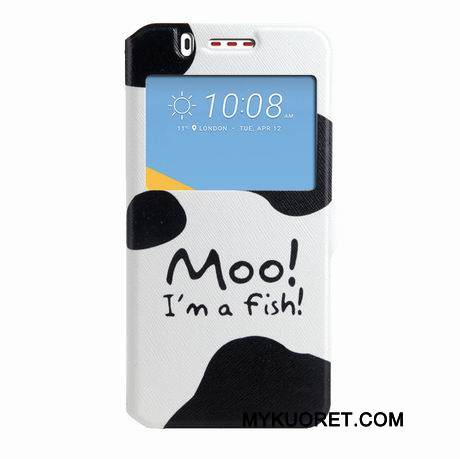 Kuori Htc Desire 825 Maalaus Trendi Puhelimen Kuoret, Kotelo Htc Desire 825 Suojaus Musta Windows