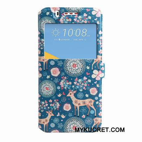 Kuori Htc Desire 825 Maalaus Trendi Puhelimen Kuoret, Kotelo Htc Desire 825 Suojaus Musta Windows