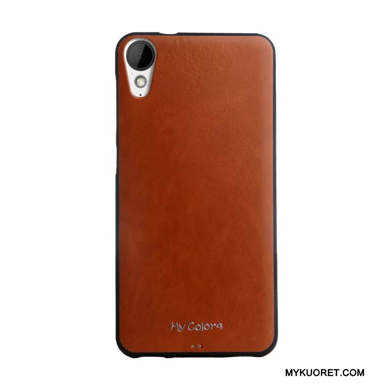 Kuori Htc Desire 825 Nahka Liiketoiminta Puhelimen Kuoret, Kotelo Htc Desire 825 Suojaus Sininen