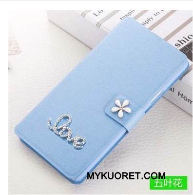 Kuori Htc Desire 825 Nahka Punainen Puhelimen Kuoret, Kotelo Htc Desire 825 Suojaus