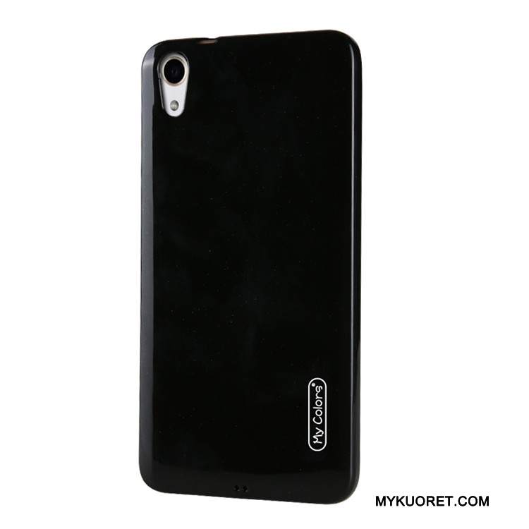 Kuori Htc Desire 825 Pehmeä Neste Murtumaton Violetti, Kotelo Htc Desire 825 Silikoni Kiinteä Väri Vaalean