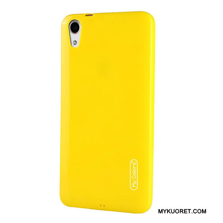 Kuori Htc Desire 825 Pehmeä Neste Murtumaton Violetti, Kotelo Htc Desire 825 Silikoni Kiinteä Väri Vaalean