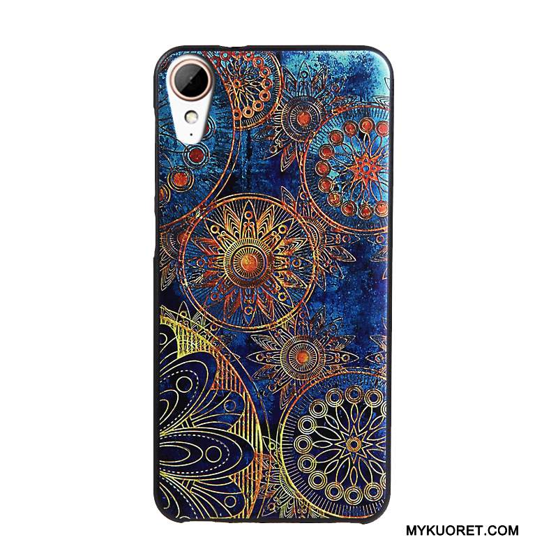 Kuori Htc Desire 825 Sarjakuva Kalvo Puhelimen Kuoret, Kotelo Htc Desire 825 Kohokuviointi Karkaisu