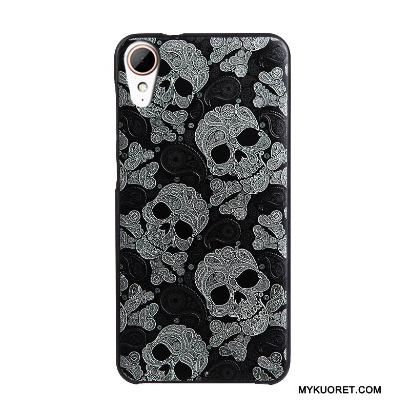 Kuori Htc Desire 825 Sarjakuva Kalvo Puhelimen Kuoret, Kotelo Htc Desire 825 Kohokuviointi Karkaisu