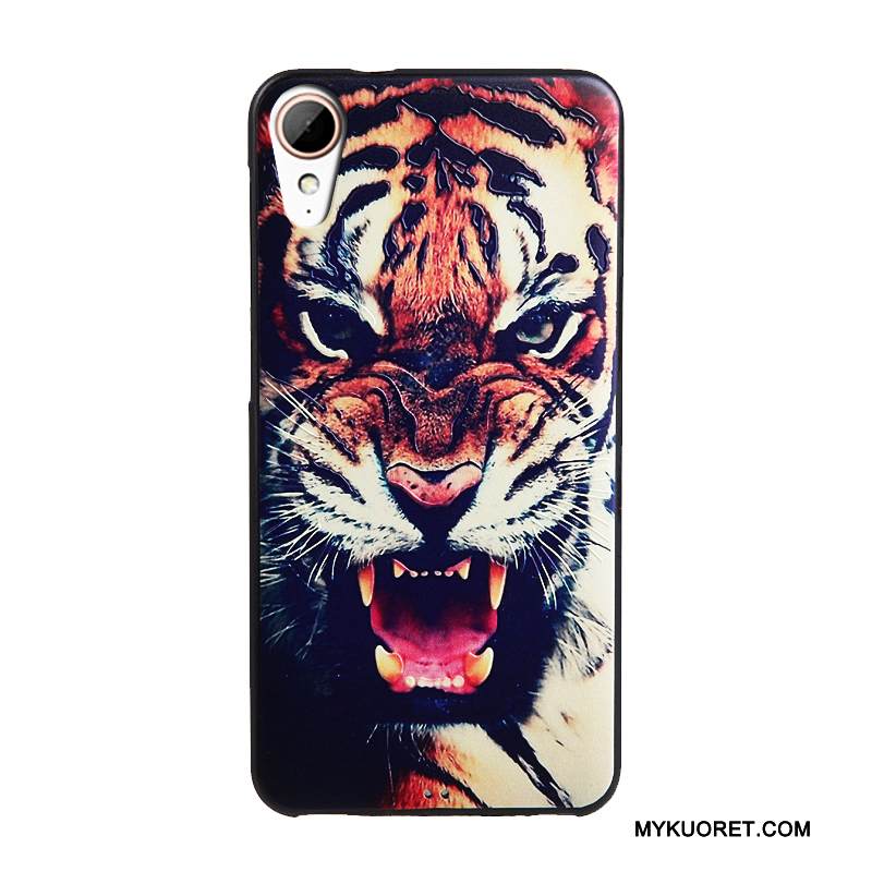 Kuori Htc Desire 825 Sarjakuva Kalvo Puhelimen Kuoret, Kotelo Htc Desire 825 Kohokuviointi Karkaisu