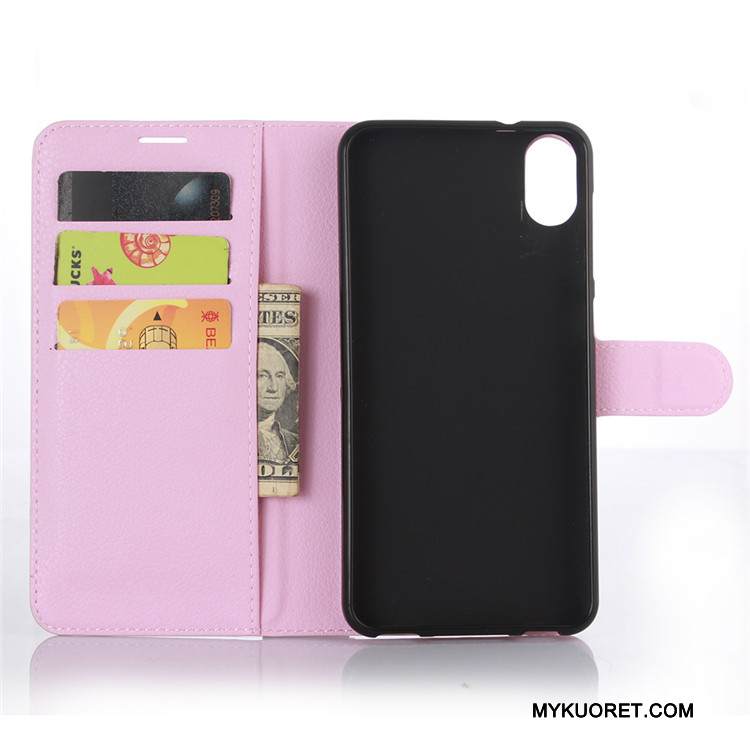 Kuori Htc Desire 825 Tuki Sininen Puhelimen Kuoret, Kotelo Htc Desire 825 Suojaus