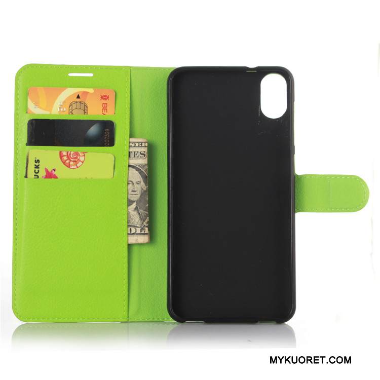 Kuori Htc Desire 825 Tuki Sininen Puhelimen Kuoret, Kotelo Htc Desire 825 Suojaus