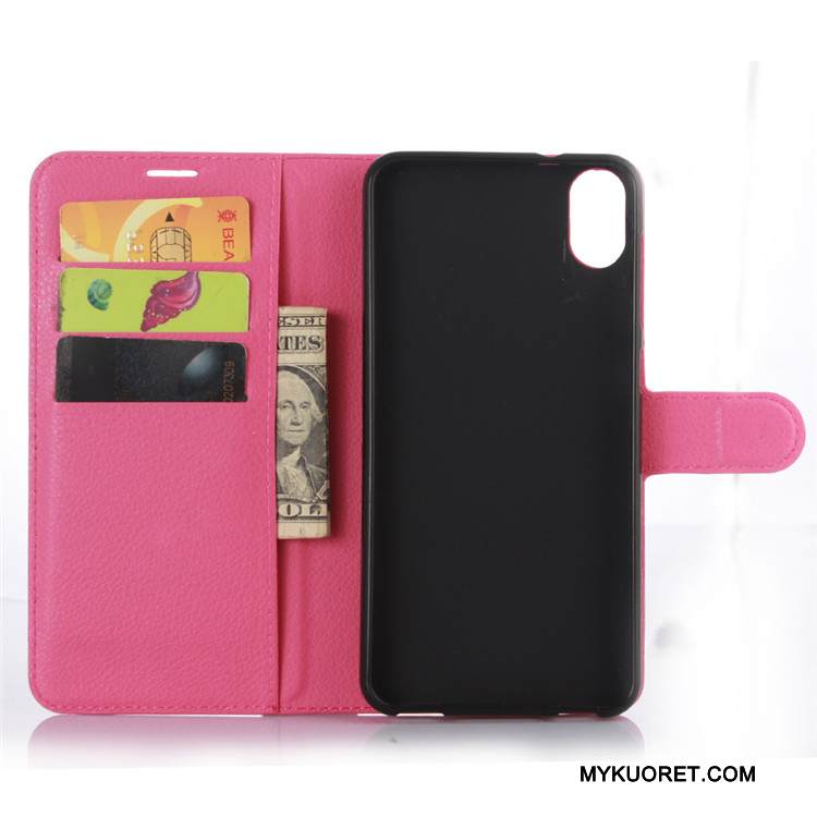 Kuori Htc Desire 825 Tuki Sininen Puhelimen Kuoret, Kotelo Htc Desire 825 Suojaus