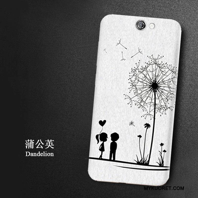 Kuori Htc One A9 Laukut Puhelimen Kuoret Valkoinen, Kotelo Htc One A9 Maalaus Kevyt