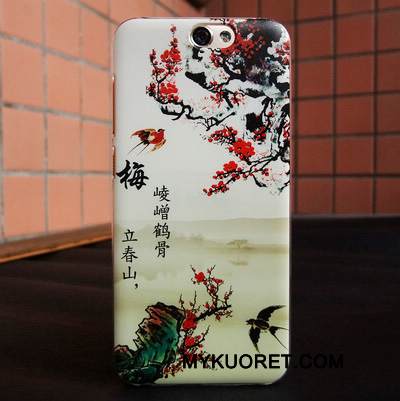 Kuori Htc One A9 Maalaus Puhelimen Kuoret Valkoinen, Kotelo Htc One A9 Suojaus Trendi