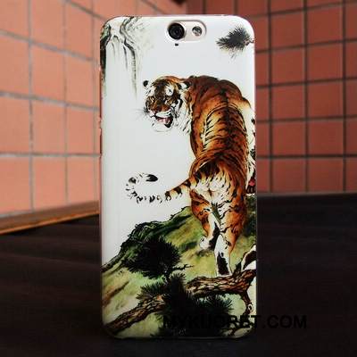 Kuori Htc One A9 Maalaus Puhelimen Kuoret Valkoinen, Kotelo Htc One A9 Suojaus Trendi