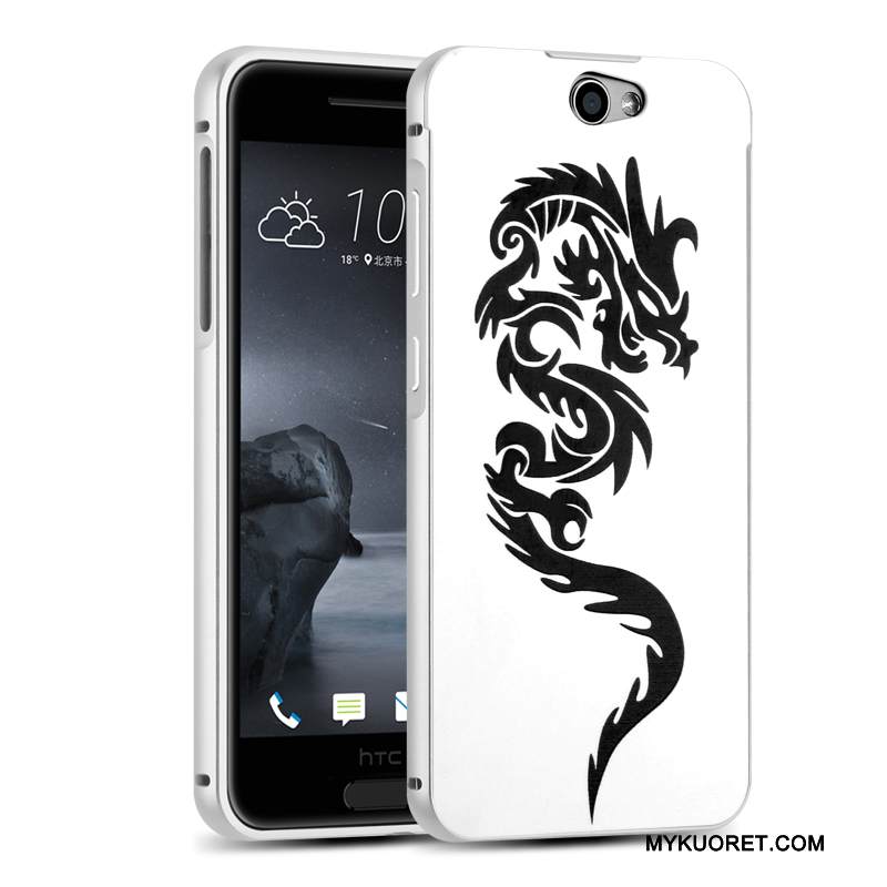 Kuori Htc One A9 Metalli Kehys Puhelimen Kuoret, Kotelo Htc One A9 Suojaus Jauhe Takakansi