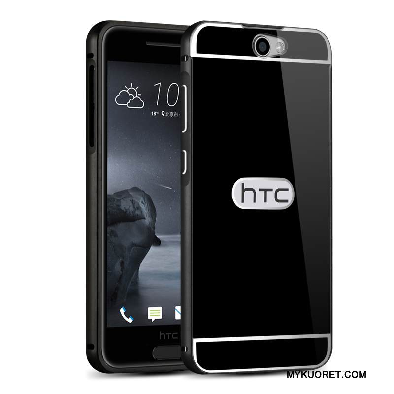 Kuori Htc One A9 Metalli Kehys Puhelimen Kuoret, Kotelo Htc One A9 Suojaus Jauhe Takakansi
