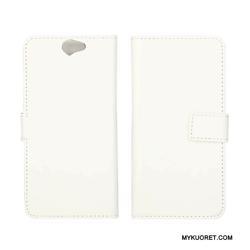 Kuori Htc One A9 Nahka Rakenne Sininen, Kotelo Htc One A9 Suojaus Puhelimen Kuoret Ohut