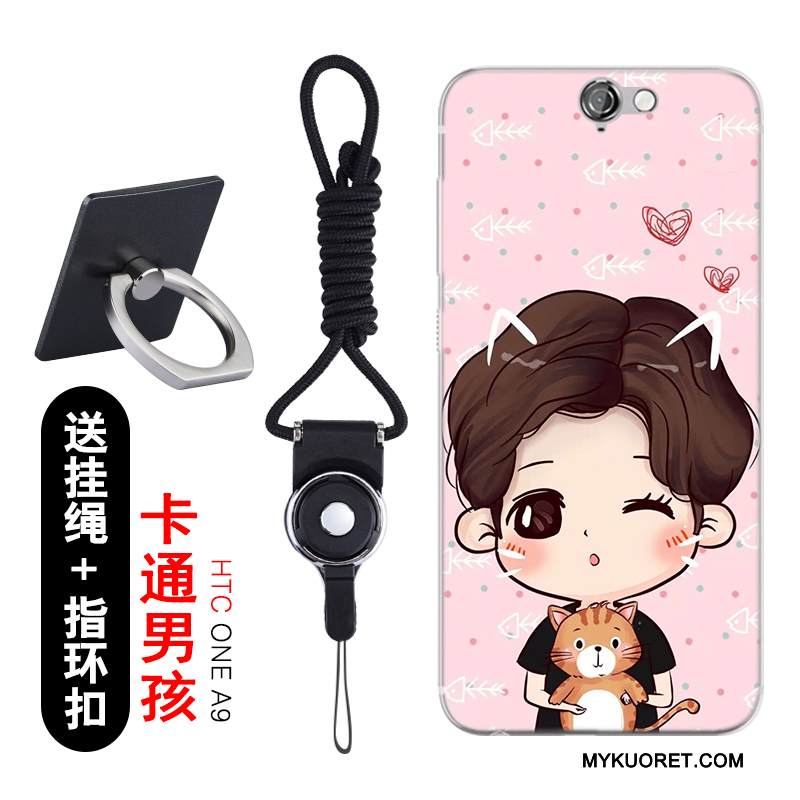 Kuori Htc One A9 Pehmeä Neste Puhelimen Kuoret Valkoinen, Kotelo Htc One A9 Suojaus Läpinäkyvä Ohut