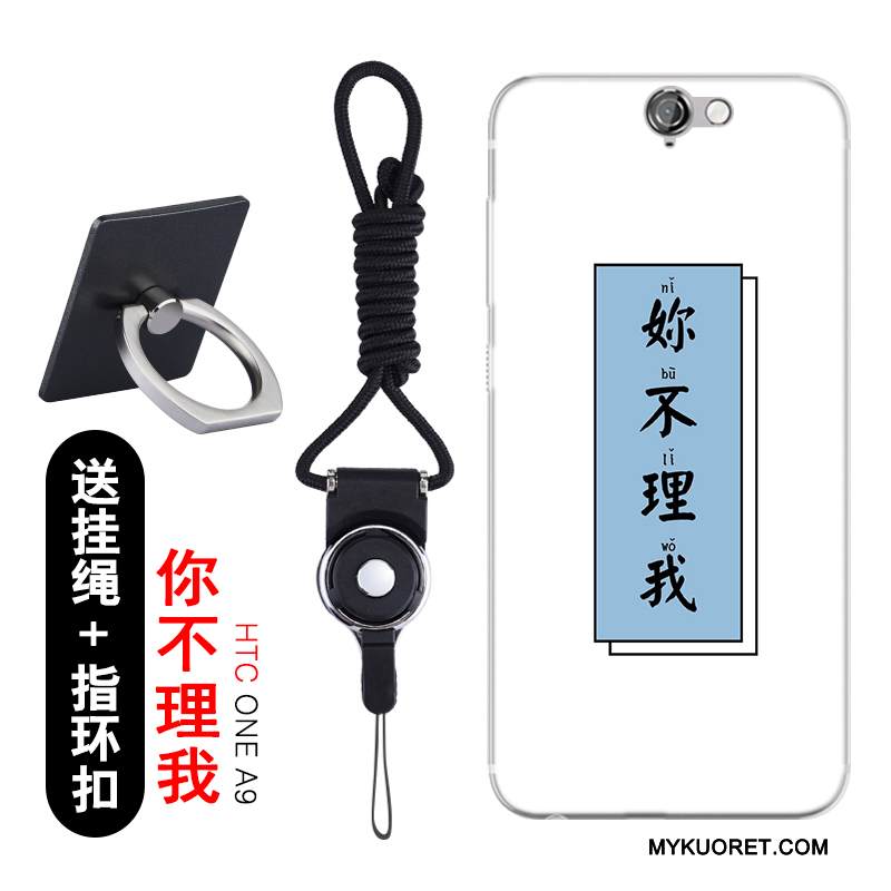 Kuori Htc One A9 Pehmeä Neste Puhelimen Kuoret Valkoinen, Kotelo Htc One A9 Suojaus Läpinäkyvä Ohut