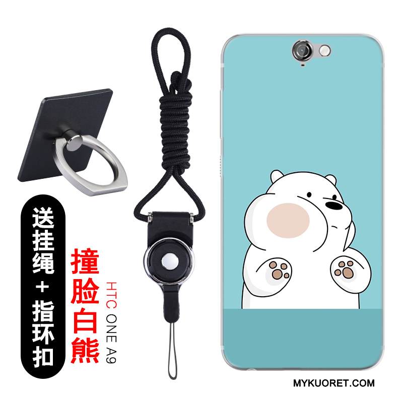 Kuori Htc One A9 Pehmeä Neste Puhelimen Kuoret Valkoinen, Kotelo Htc One A9 Suojaus Läpinäkyvä Ohut