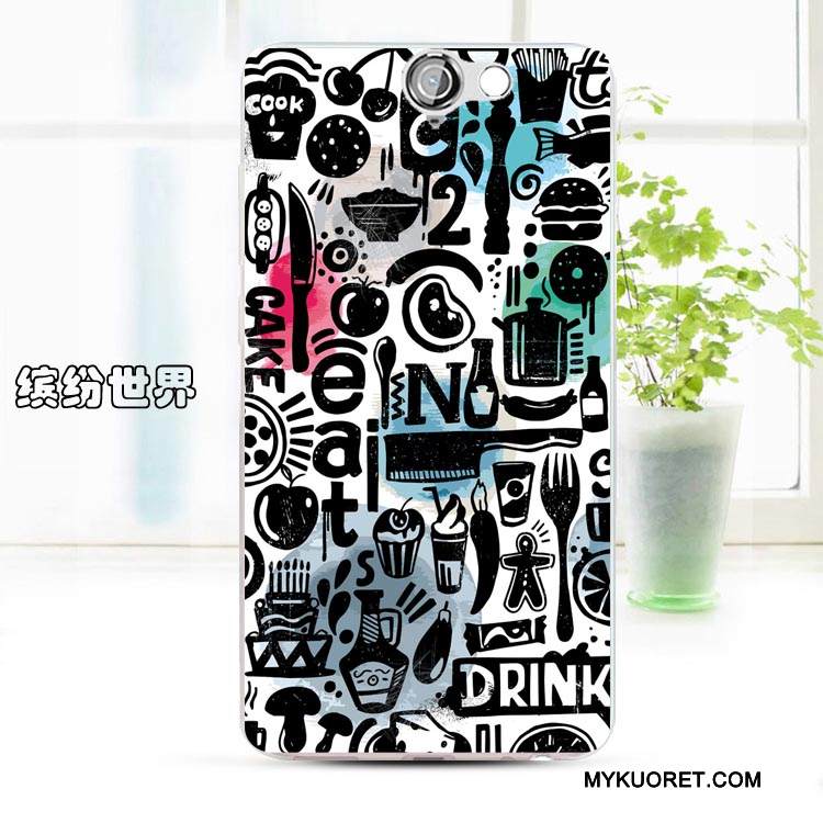 Kuori Htc One A9 Sarjakuva Puhelimen Kuoret Jauhe, Kotelo Htc One A9 Pehmeä Neste Murtumaton