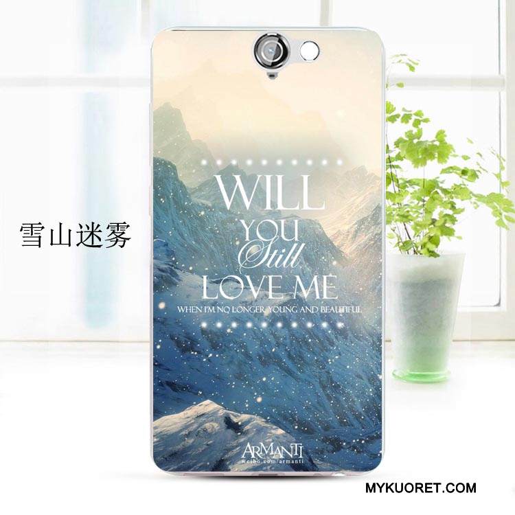 Kuori Htc One A9 Sarjakuva Puhelimen Kuoret Jauhe, Kotelo Htc One A9 Pehmeä Neste Murtumaton