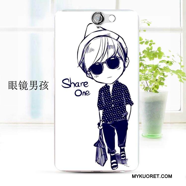 Kuori Htc One A9 Sarjakuva Puhelimen Kuoret Jauhe, Kotelo Htc One A9 Pehmeä Neste Murtumaton